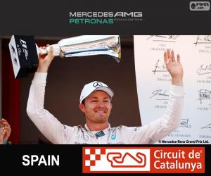 Puzzle Rosberg Γ.Π Ισπανία 2015